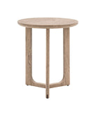 Nordic Styled Smoked Oak Side Table - The Farthing