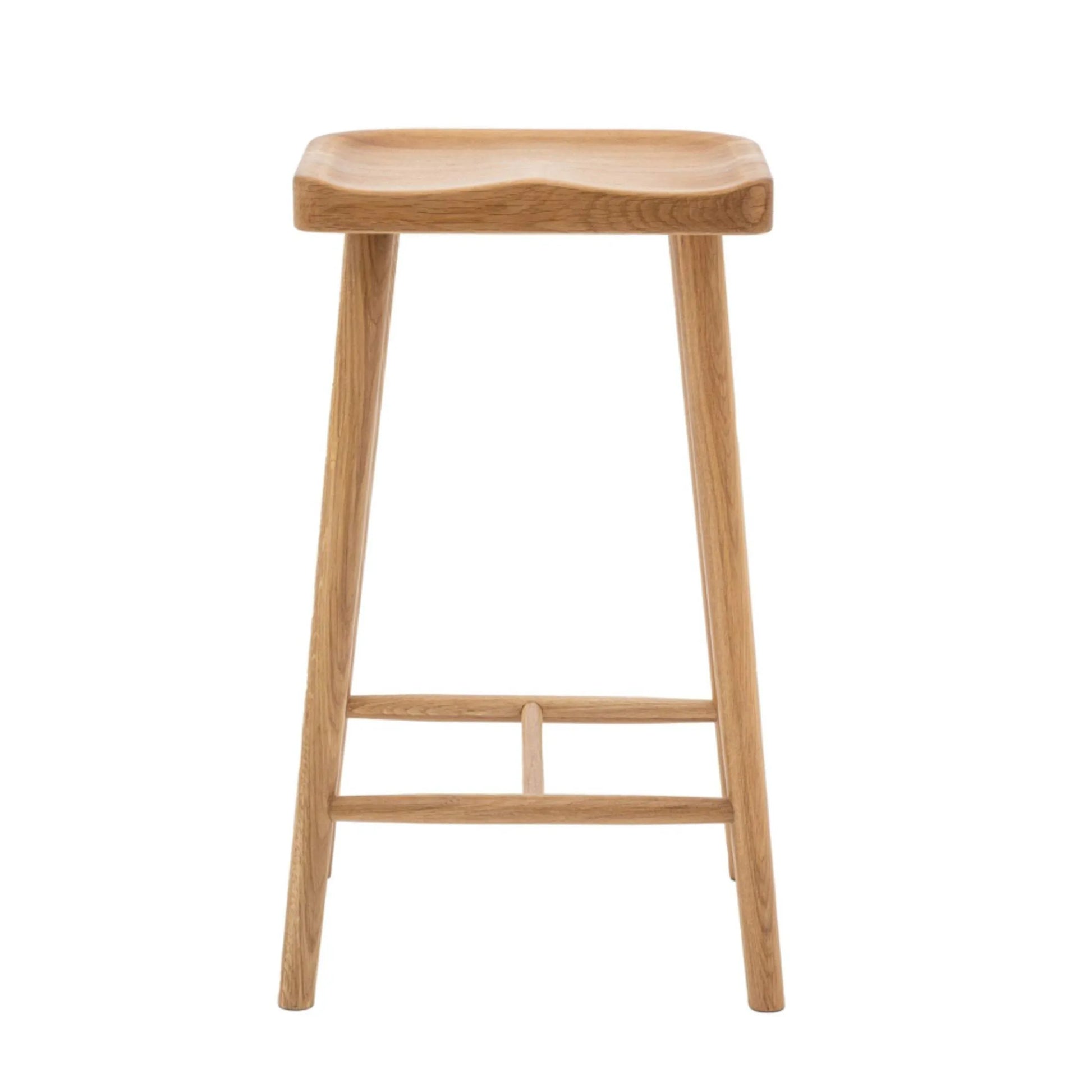 Oak Counter Stool - The Farthing