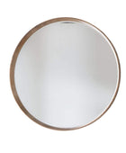 Oak Framed Round Mirror - The Farthing