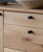 Oak Lipped Top 2 Door 3 Drawer Sideboard - The Farthing