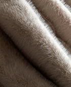 Oatmeal Faux Fur Throw - The Farthing