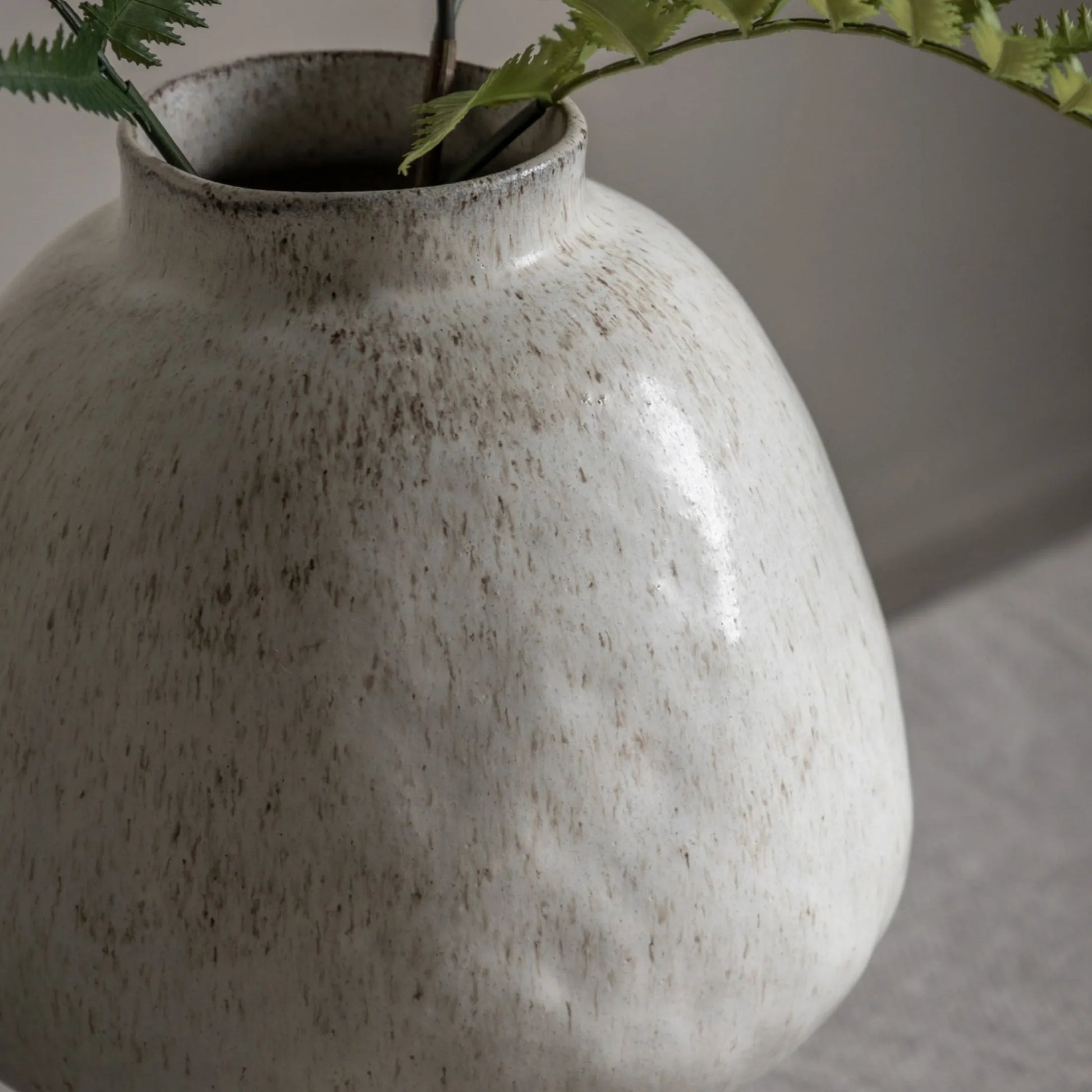 Organic Stoneware Pod Vase - The Farthing