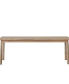 Oslo Oak Dining Bench - The Farthing