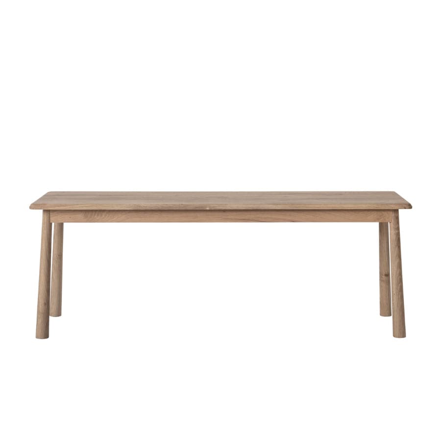Oslo Oak Dining Bench - The Farthing