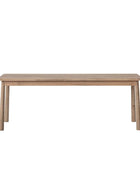 Oslo Oak Dining Bench - The Farthing