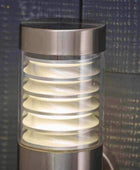 Outdoor Brushed Stainless Steel LED PIR Wall Light - The Farthing