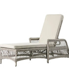 Outdoor Faux Rattan Sun Longer - The Farthing