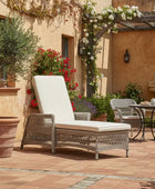 Outdoor Faux Rattan Sun Longer