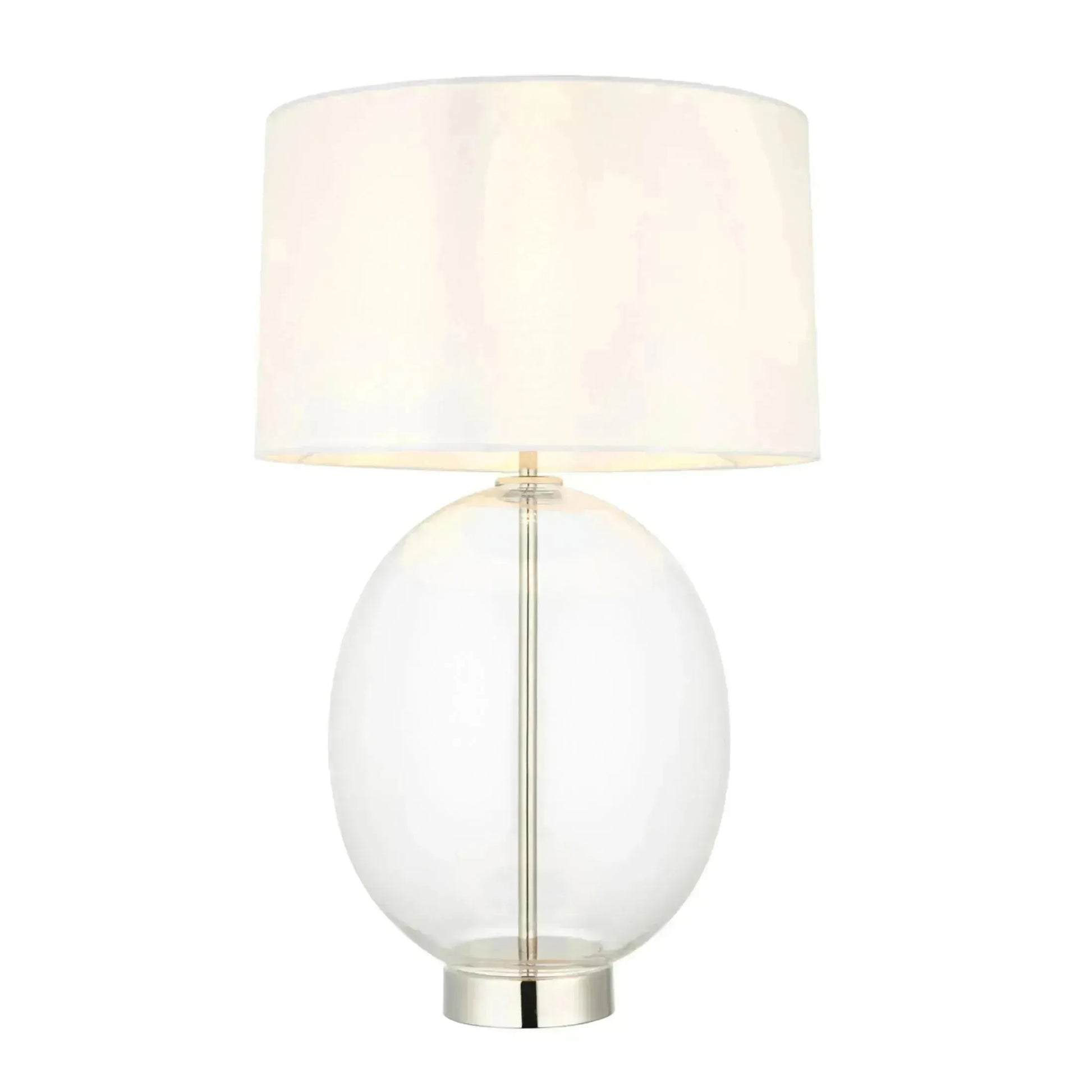 Oversized Oval Glass Table Lamp - The Farthing