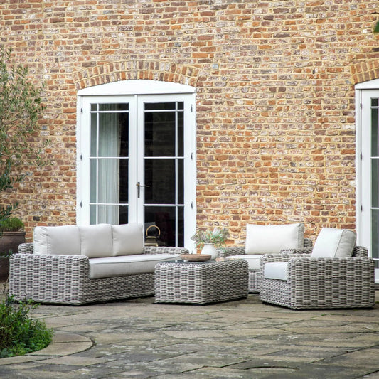 Poly Rattan Large Outdoor lounge Sofa Set - The Farthing