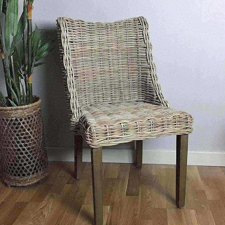 Rattan Dining Chair - The Farthing