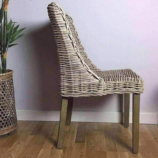 Rattan Dining Chair - The Farthing