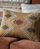 Rectangle Artisanal Hand Crafted Cushion - The Farthing