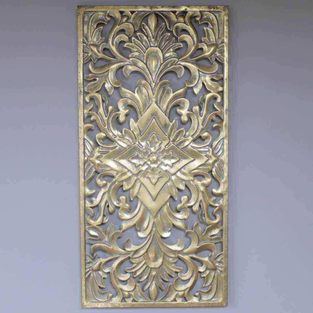Rectangle Decorative Golden Wall Art - The Farthing