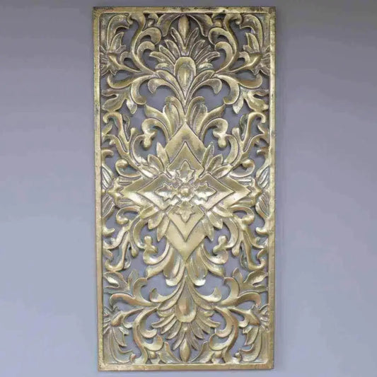 Rectangle Decorative Golden Wall Art - The Farthing