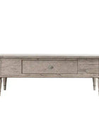 Rectangle Wooden Parquet Styled Coffee Table - The Farthing