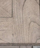 Rectangle Wooden Parquet Styled Coffee Table - The Farthing