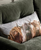 Rectangular Cow Cushion - The Farthing