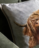 Rectangular Cow Cushion - The Farthing