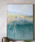 Rectangular Morning Horizon Framed Canvas - The Farthing