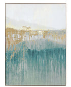 Rectangular Morning Horizon Framed Canvas - The Farthing