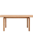 Rectangular Rich Acacia Wood Dining Table (6 - 8 seater) - The Farthing