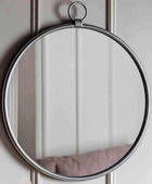 Round Avebury Wall Mirror - Silver - The Farthing