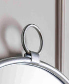 Round Avebury Wall Mirror - Silver - The Farthing