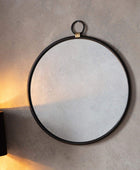 Round Pocket Watch Style Avebury Wall Mirror - The Farthing