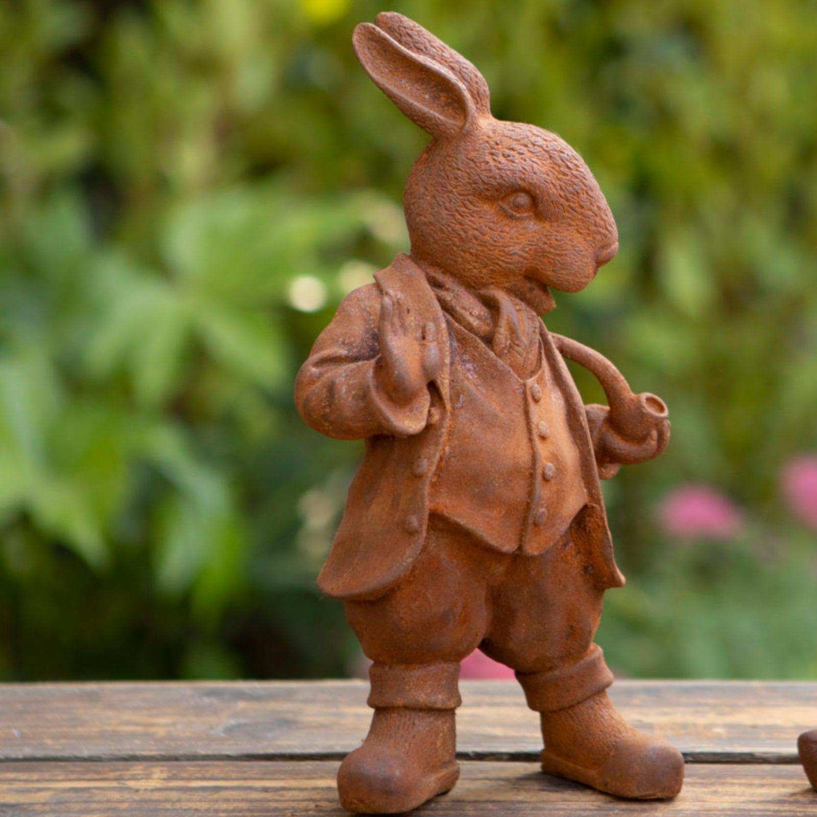 Rustic Garden Rabbit Ornament - The Farthing