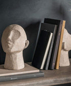 Rustic Heads Bookends - The Farthing