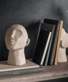 Rustic Heads Bookends - The Farthing