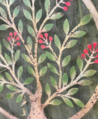 Rustic Metal Tree with Berries Wall Art - The Farthing