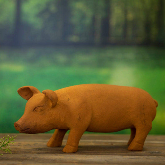 Rustic Rusty Pig - Medium - The Farthing