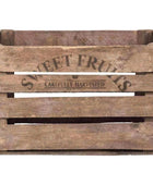 Rustic Wooden Storage Crate - The Farthing