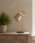 Sandy Beige Angle Desk Lamp - The Farthing