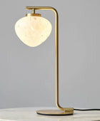 Satin Brass Art Deco Styled Table Lamp - The Farthing