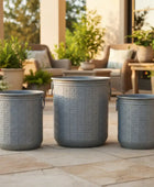 set-of-3-distressed-round-metal-planters-the-farthing-1