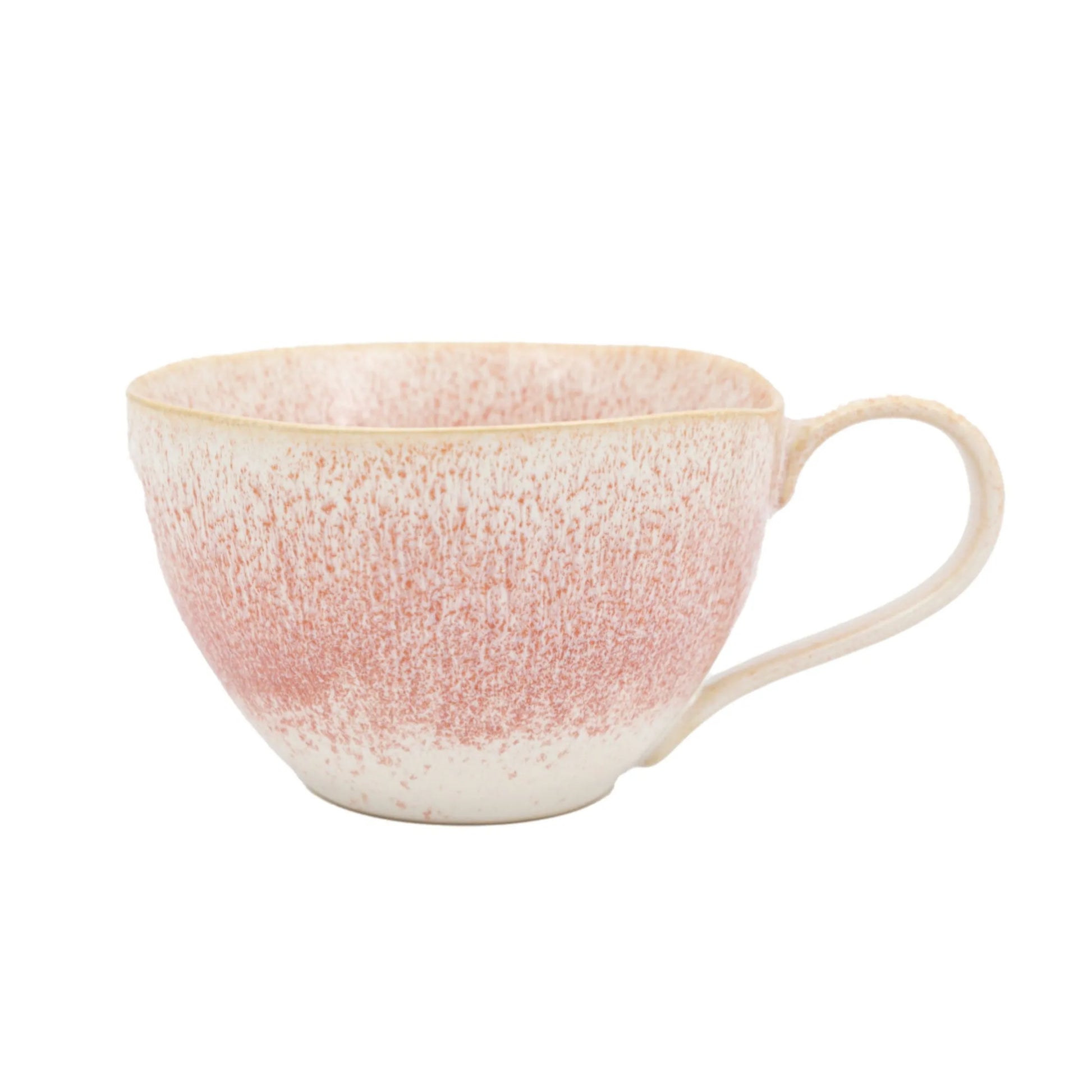 Set of 4 Pink Organic Mugs - The Farthing