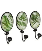 Set of Three Fern Hooks - The Farthing