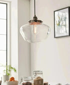 Shiny Nickel and Glass School House Pendant Light - The Farthing