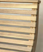 Slatted Acacia Wood Garden Bench - The Farthing