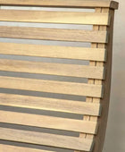 Slatted Acacia Wood Garden Bench - The Farthing