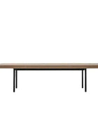 Slatted Oak Rectangular Coffee Table - The Farthing
