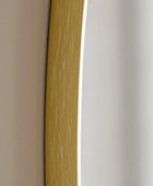 Slim Gold Frame Organic Shape Mirror - The Farthing