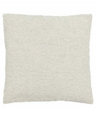 Soft Cream Boucle Fabric Cushion - The Farthing
