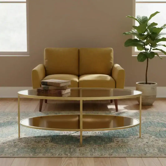 soft-gold-oval-metal-and-glass-coffee-table-the-farthing-3