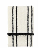 Softly Textured Monochrome Throw - The Farthing