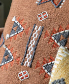 Square Artisanal Hand Crafted Cushion - The Farthing