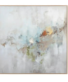 Square Fresh Beginnings Framed Canvas - The Farthing